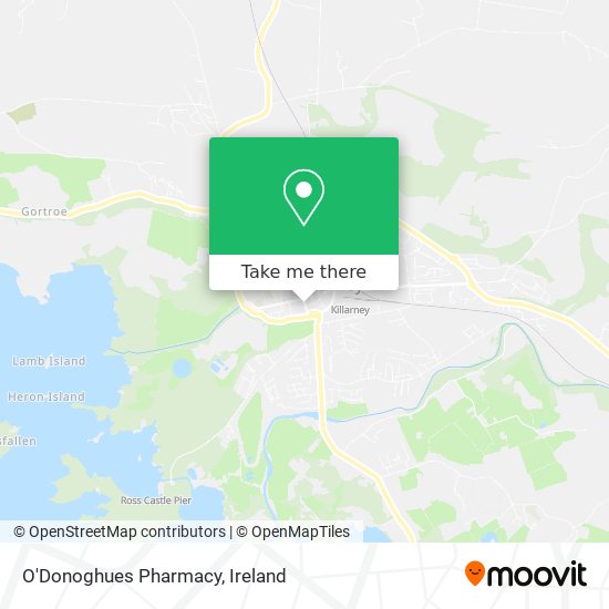 O'Donoghues Pharmacy map