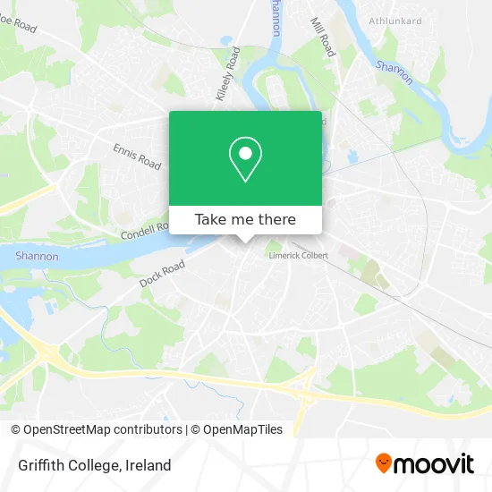 Griffith College map