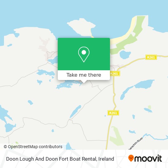 Doon Lough And Doon Fort Boat Rental plan