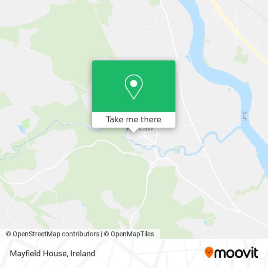Mayfield House map