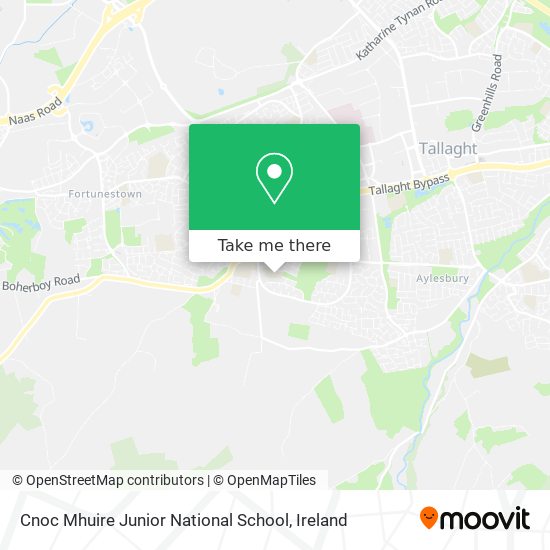 Cnoc Mhuire Junior National School map