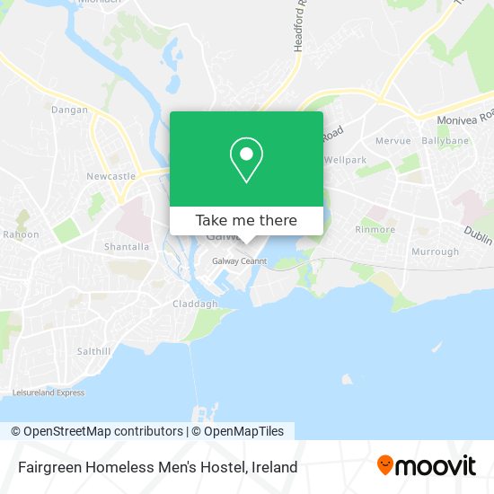 Fairgreen Homeless Men's Hostel map