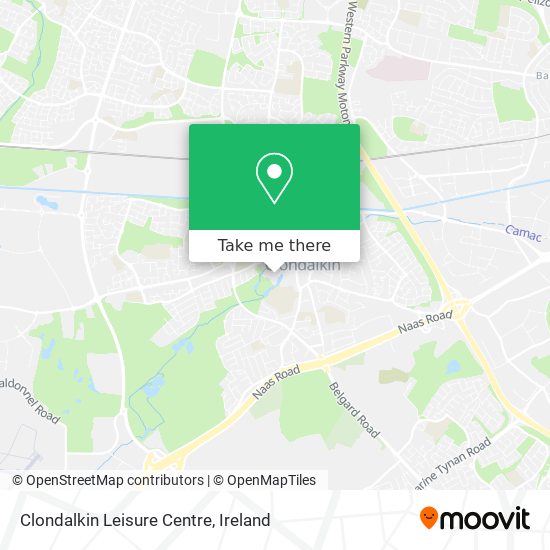 Clondalkin Leisure Centre map