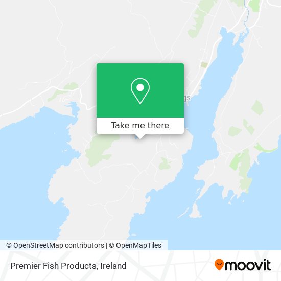 Premier Fish Products map