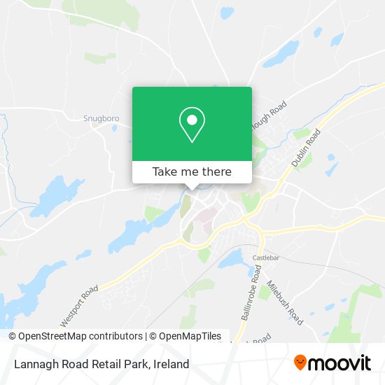 Lannagh Road Retail Park plan