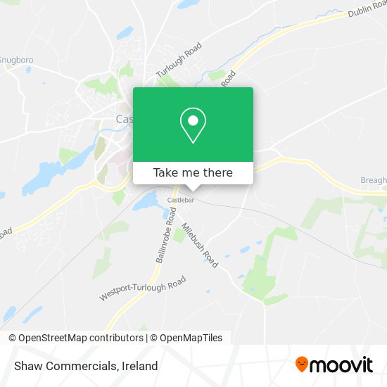 Shaw Commercials map