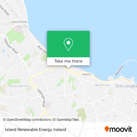 Island Renewable Energy map