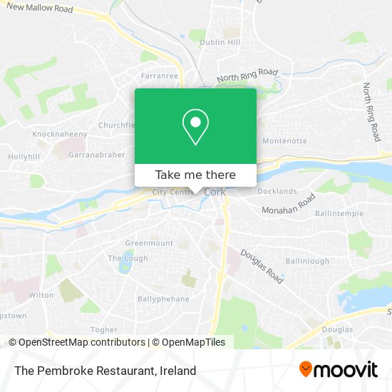 The Pembroke Restaurant map