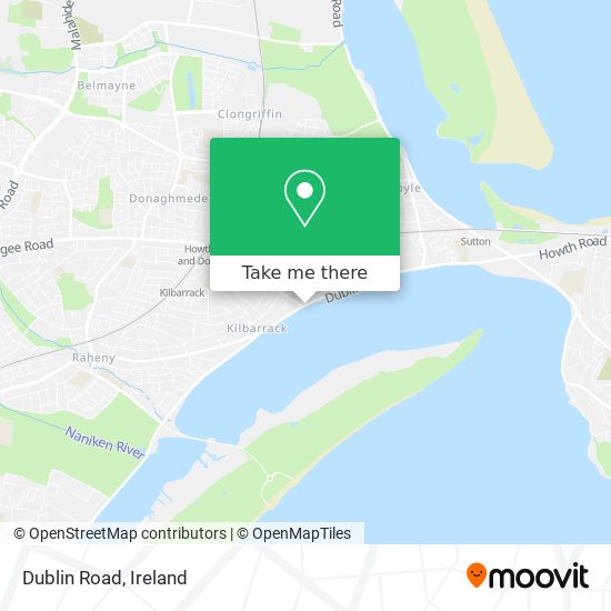 Dublin Road map