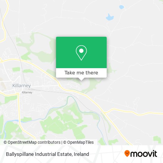 Ballyspillane Industrial Estate map