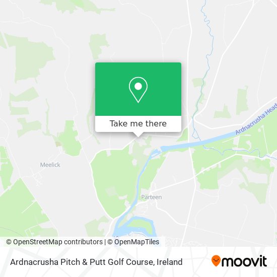 Ardnacrusha Pitch & Putt Golf Course plan