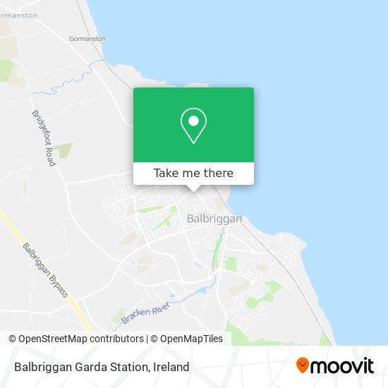 Balbriggan Garda Station map
