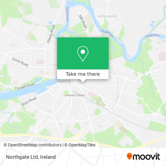 Northgate Ltd map