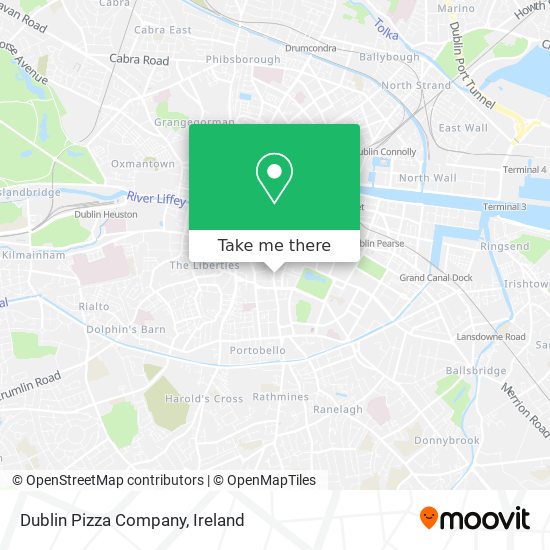 Dublin Pizza Company map