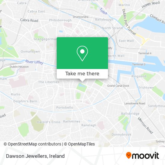 Dawson Jewellers map