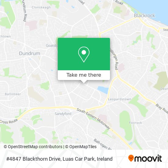 #4847 Blackthorn Drive, Luas Car Park plan