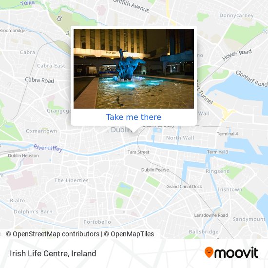 Irish Life Centre map