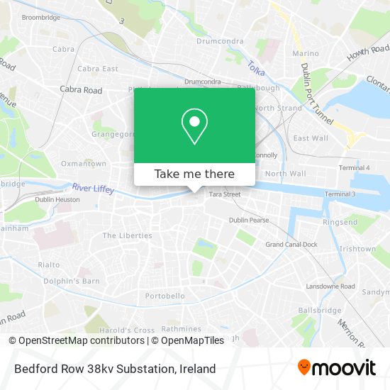 Bedford Row 38kv Substation map