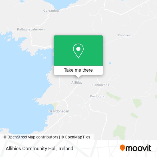 Allihies Community Hall map