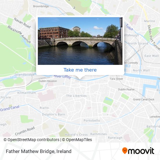 Father Mathew Bridge map