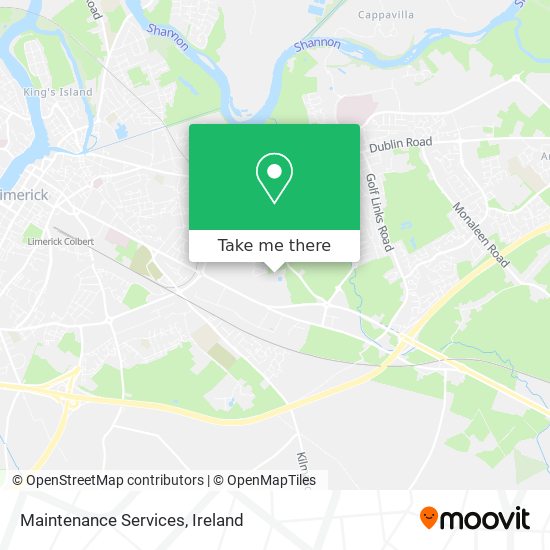 Maintenance Services map