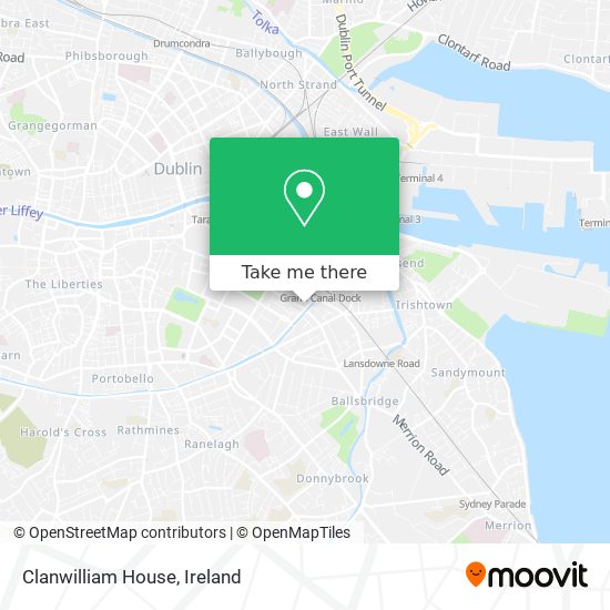 Clanwilliam House map