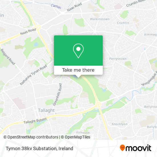 Tymon 38kv Substation map