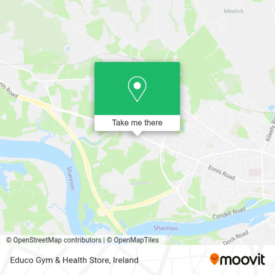 Educo Gym & Health Store map