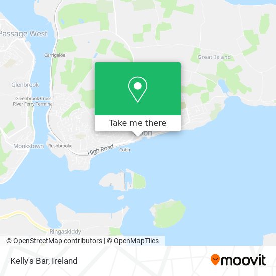 Kelly's Bar map