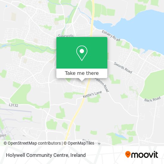 Holywell Community Centre map