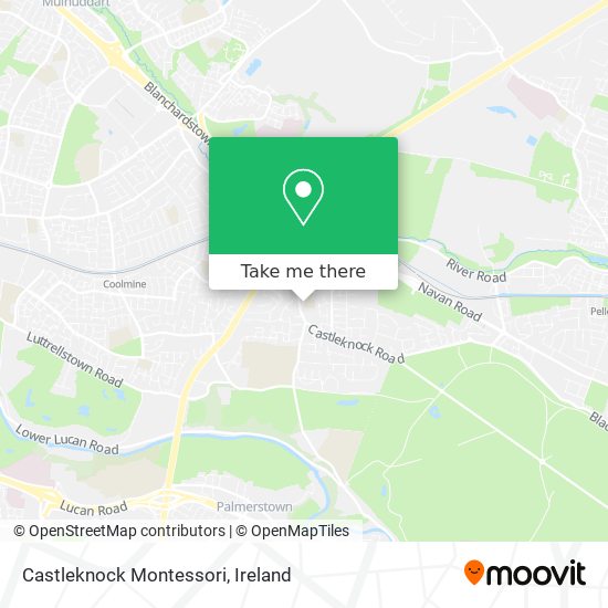 Castleknock Montessori map