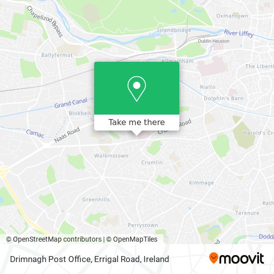 Drimnagh Post Office, Errigal Road plan