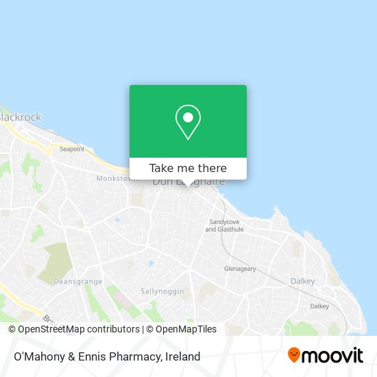 O'Mahony & Ennis Pharmacy map
