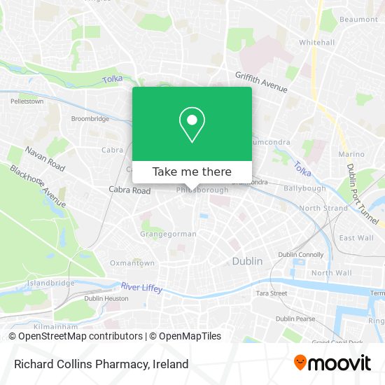 Richard Collins Pharmacy map