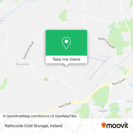 Rathcoole Cold Storage map