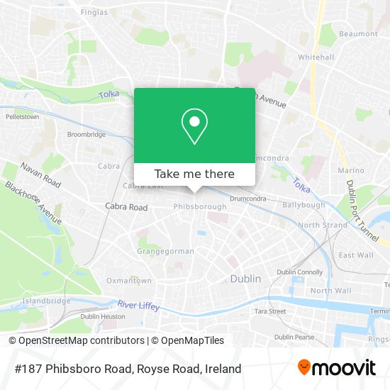 #187 Phibsboro Road, Royse Road plan