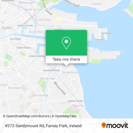 #373 Sandymount Rd, Farney Park map