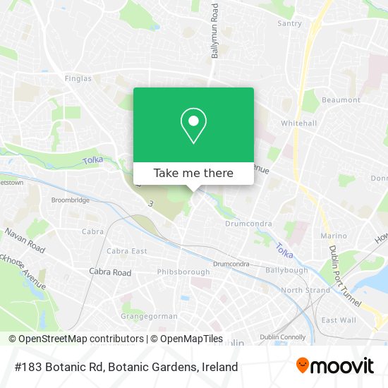 #183 Botanic Rd, Botanic Gardens map