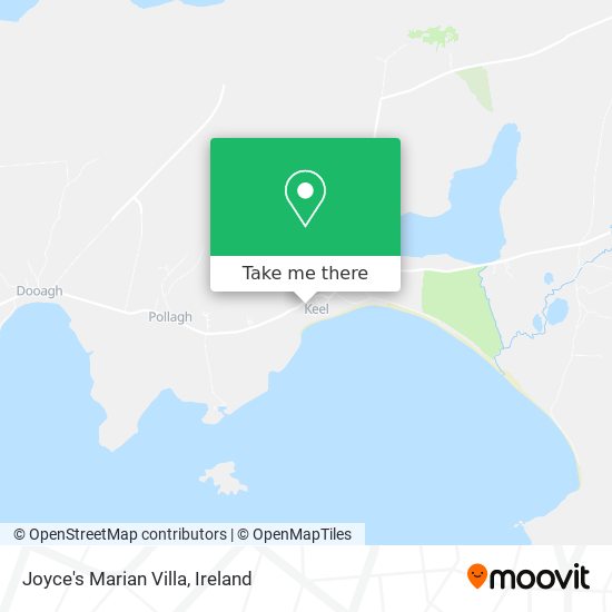 Joyce's Marian Villa map