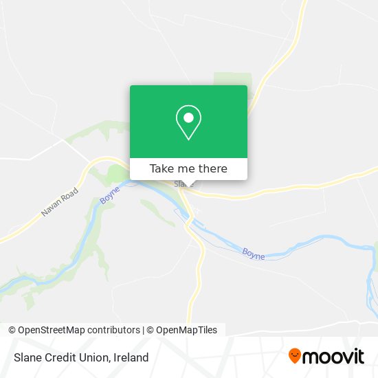 Slane Credit Union map