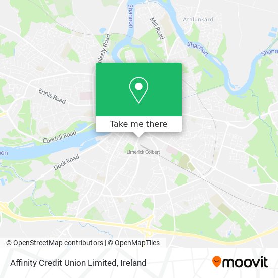 Affinity Credit Union Limited map