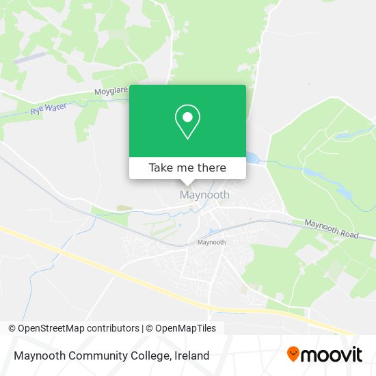 Maynooth Community College map
