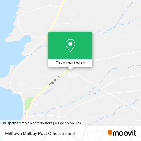 Milltown Malbay Post Office map