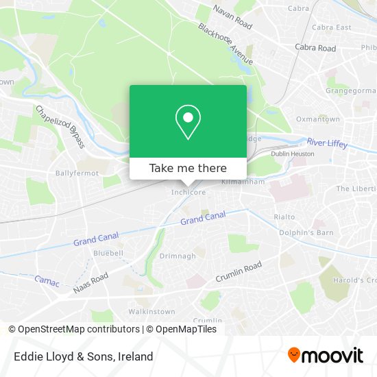 Eddie Lloyd & Sons map