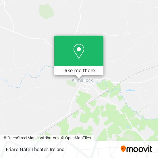 Friar's Gate Theater map