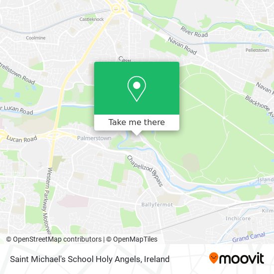 Saint Michael's School Holy Angels map