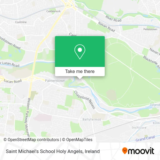 Saint Michael's School Holy Angels map