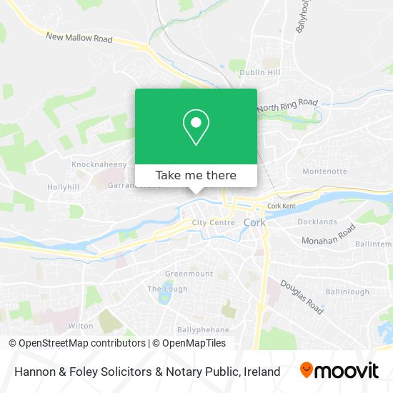 Hannon & Foley Solicitors & Notary Public map