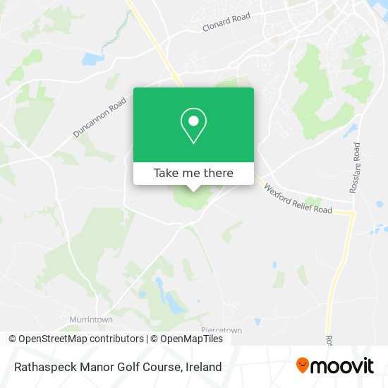 Rathaspeck Manor Golf Course map