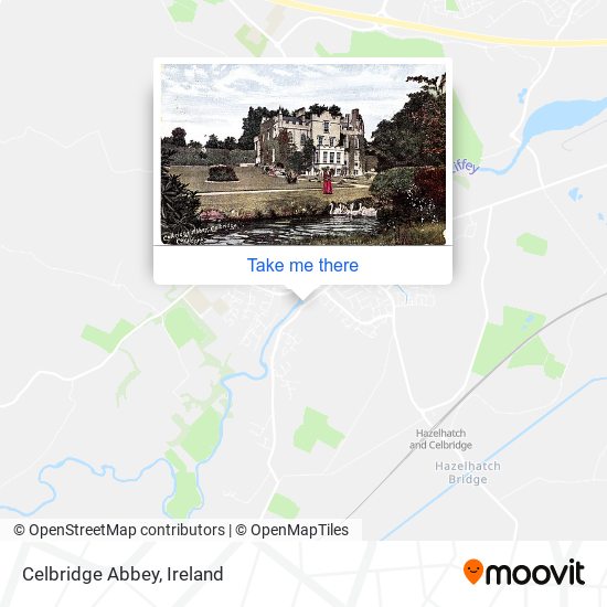 Celbridge Abbey map
